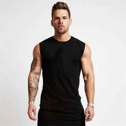 Men's Compression Gym Tank Top - Lightweight, Breathable, & Stylish Design