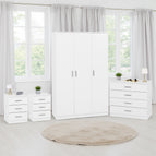 White / 2 Door Set