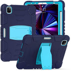 For iPad Pro 11 2022 / 2021 / 2020 / 2018 / NavyBlue+Blue