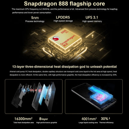 Honor X40 GT Racing, 12GB+256GB, 6.81 inch Magic OS 7.0 Snapdragon 888 Octa Core up to 2.84GHz, Network: 5G, OTG, NFC, Not Support Google Play(Racing Black)