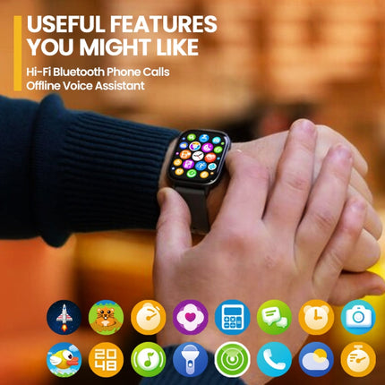 Zeblaze GTS 3 2.03 inch IP68 Waterproof Smart Bluetooth Call Watch(Blue)