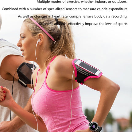 LEMFO ELF3 1.39 inch TFT Round Screen Outdoor Steel Strap Smart Watch Supports Blood Oxygen Monitoring(Black)