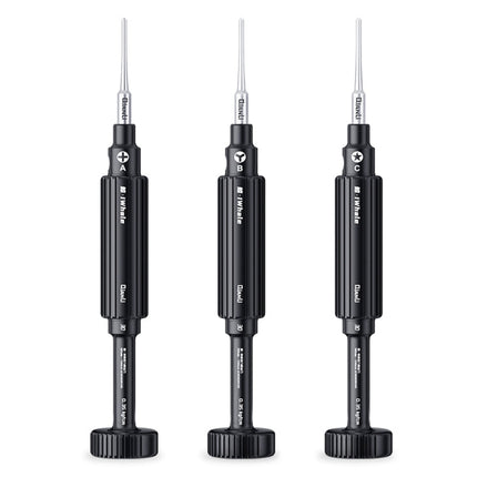 3 in 1 QianLi iWhale Special S2 Steel Magnetic Torque 3D Screwdriver, Model:A/B/C