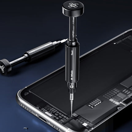 3 in 1 QianLi iWhale Special S2 Steel Magnetic Torque 3D Screwdriver, Model:A/B/C