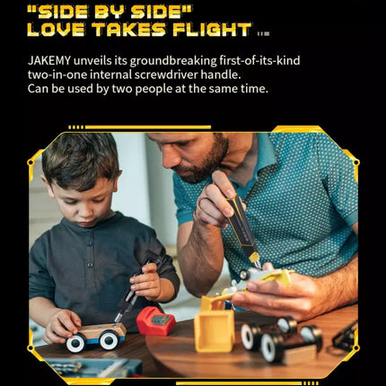 JAKEMY JM-8197 16 in 1 Manual Magnetic High Hardness Precision Screwdriver