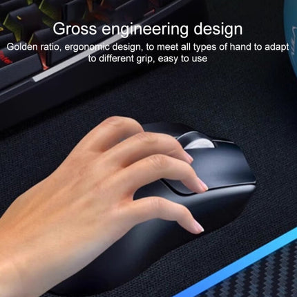 AULA SC580 10000DPI Wired/2.4G/Bluetooth Three Model Gaming Wireless Mouse(Black)