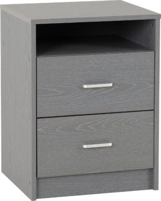 Felix Bedroom Set in Grey Oak Effect