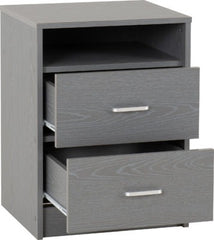 Felix Bedroom Set in Grey Oak Effect