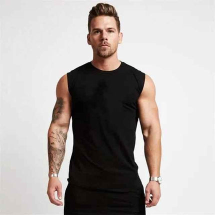 Gym Vest for Men - Comfortable Exercise Clothing with Stylish Design