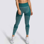 M / Dark green leggings