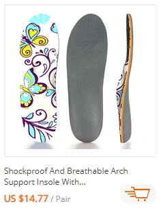 Plantar Fasciitis Orthopedic Sport Insole Men Women Sneaker Flat Feet High Arch Support Orthotic Insoles Plantillas Insert Sole