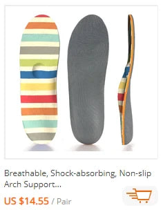 Plantar Fasciitis Orthopedic Sport Insole Men Women Sneaker Flat Feet High Arch Support Orthotic Insoles Plantillas Insert Sole