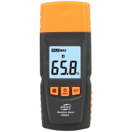 BENETECH GM605 Digital Wood Moisture Meter Humidity Tester Timber Damp Detector, GM605
