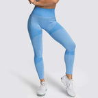 M / Dark sky blue leggings