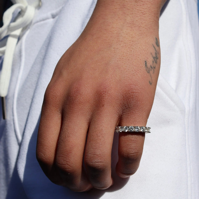 Tennis Ring - Silver