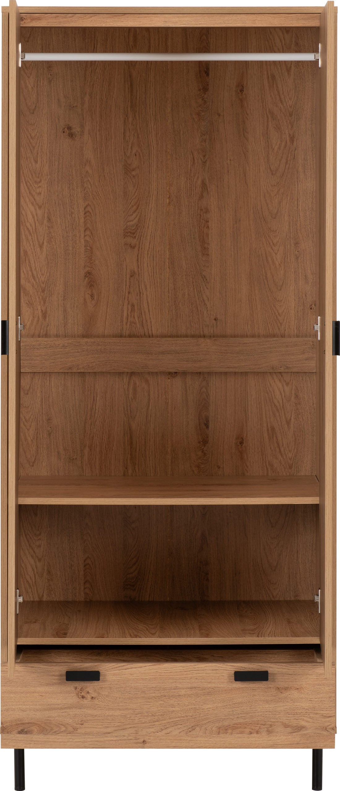 Leon 2 Door 1 Drawer Wardrobe