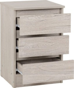 Malvern 3 Door Wardrobe Bedroom Set