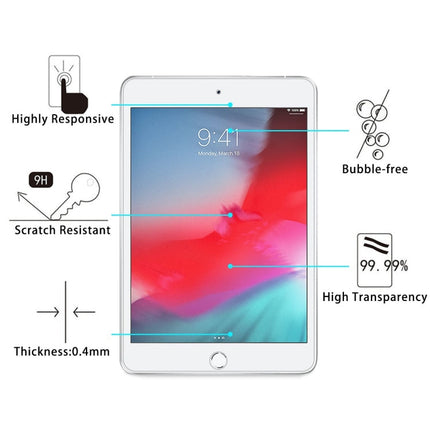 0.4mm 9H Surface Hardness Explosion-proof Tempered Glass Film for iPad mini / mini 2 Retina / mini 3, For iPad mini / mini 2 Retina / mini 3