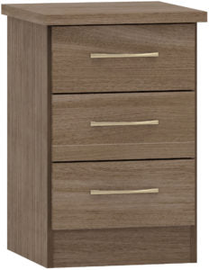 Nevada 2 Door 1 Drawer Wardrobe Bedroom Set Rustic Oak Effect - Online-Furniture-And-Fashion-Store