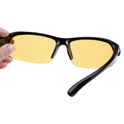 Yellow Lens Anti Glare  Glasses Safety Driver Sunglasses for Men / Women