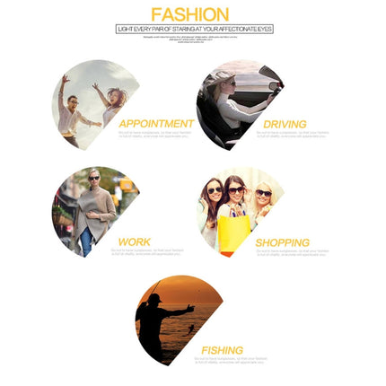 Yellow Lens Anti Glare  Glasses Safety Driver Sunglasses for Men / Women