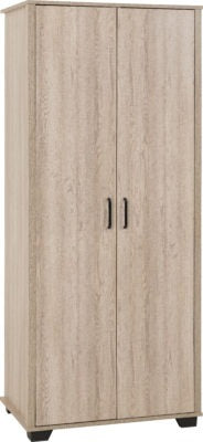 Oliver 2 Door Wardrobe in Light Oak Effect