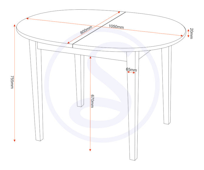 Oxford Extending Dining Set