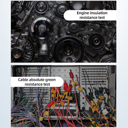 BENETECH GT5307B Professional LCD Digital Insulation Resistance Tester, GT5307B Insulation Resistance Tester