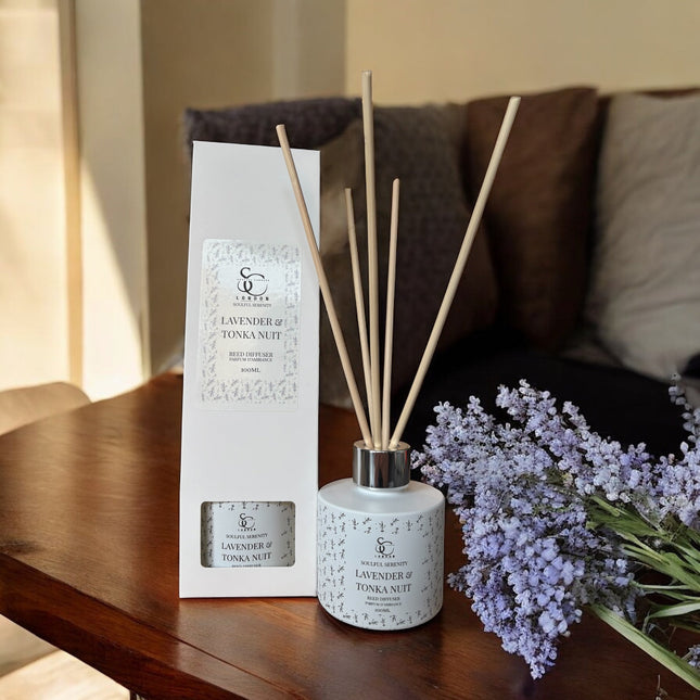 Soulful Serenity Range – Lavender & Tonka Nuit 100ml Reed Diffuser