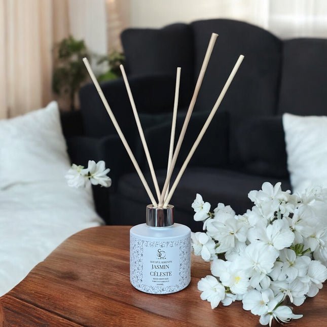 Soulful Serenity Range – Jasmin Céleste 100ml Reed Diffuser