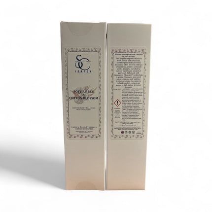 Soft Amber & Cotton Blossom Odour Eliminating Room Spray (Alcohol‑Free, Odouraze-Infused) – 100ml