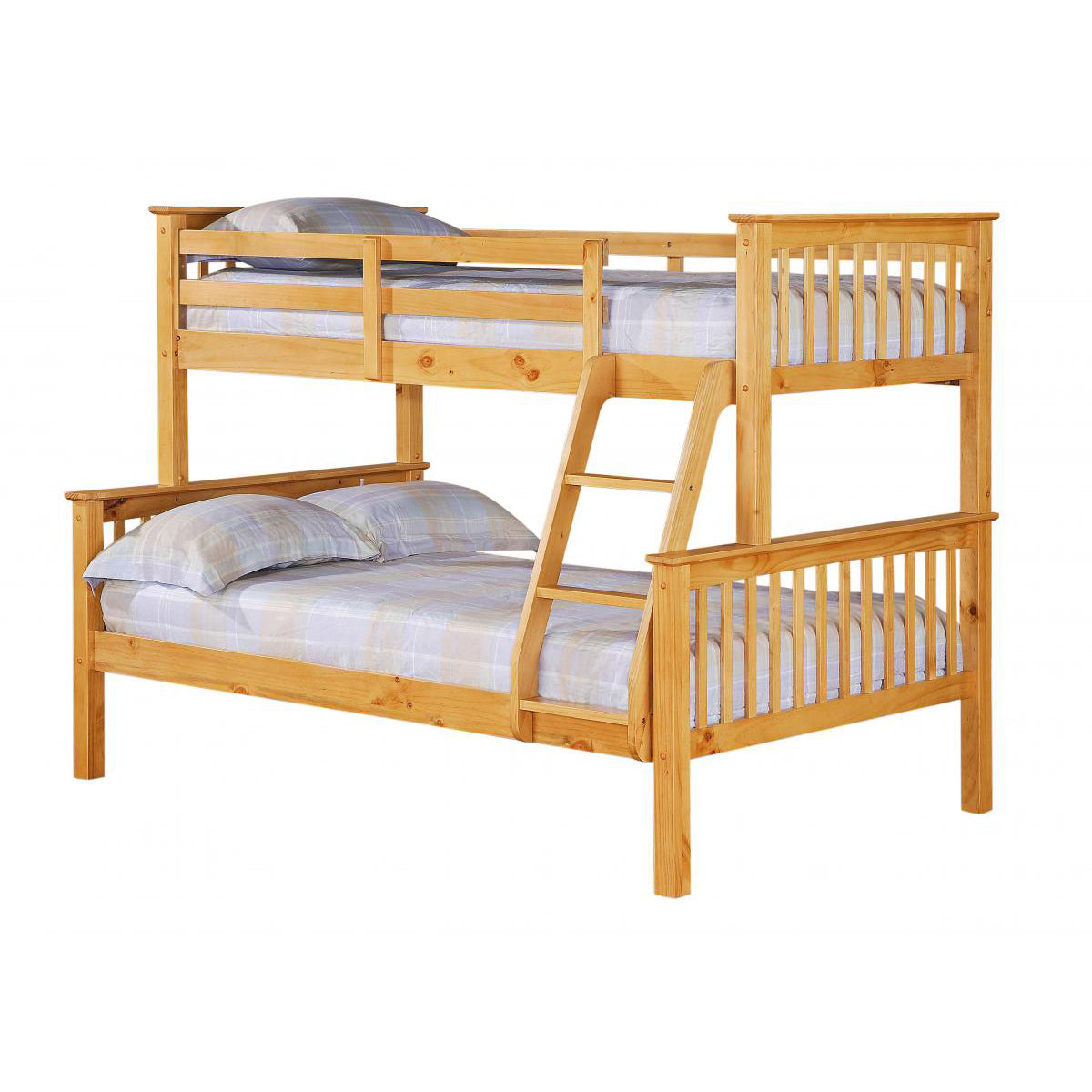 Porto Triple Bunk Bed Pine