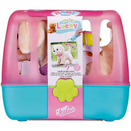 Baby Born My Dog Lucky With Box