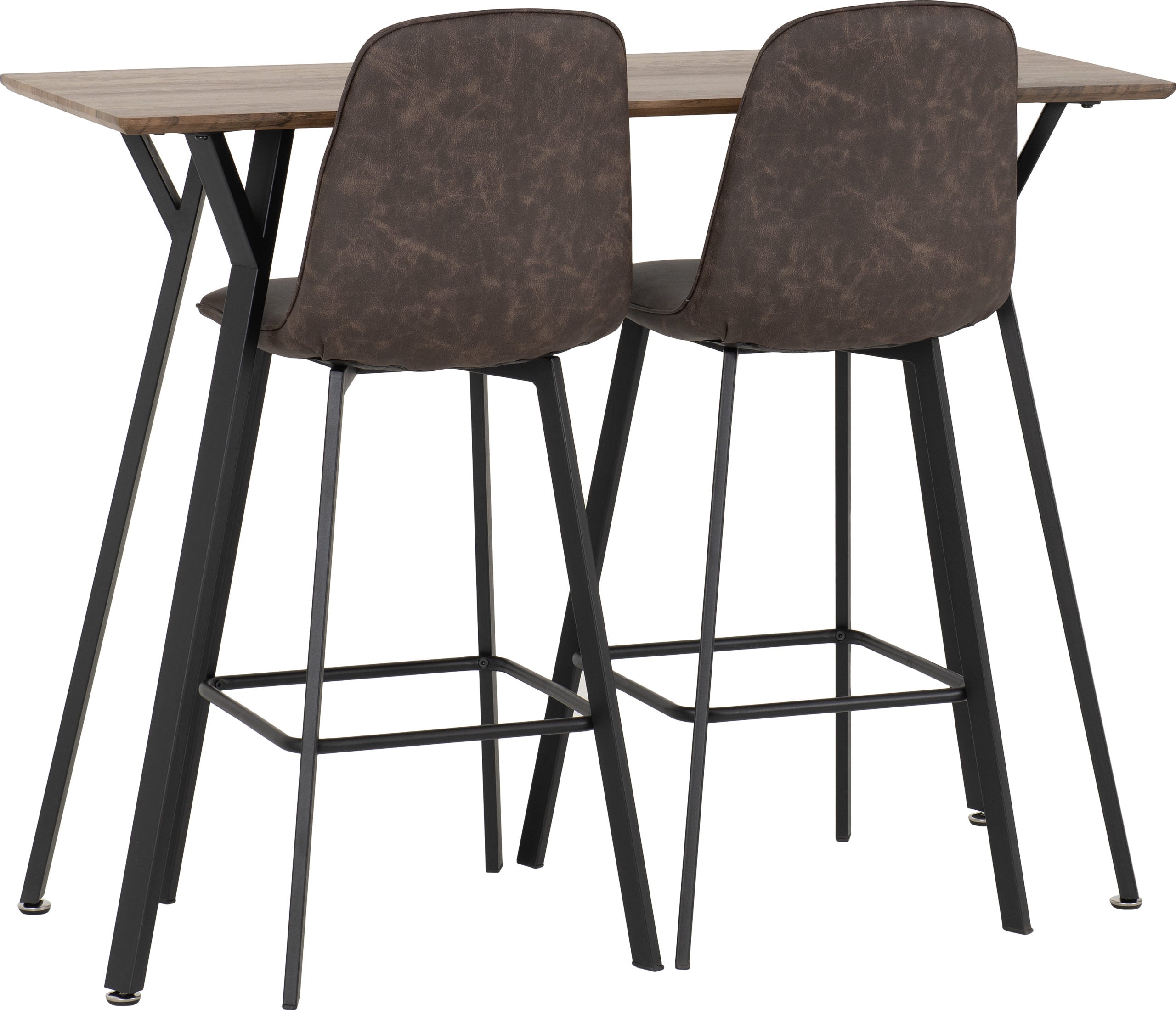 Quebec Bar Table With Two Bar Chairs