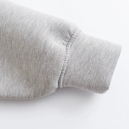 2024 Spring and Autumn New Casual Street Loose Oversize Hooded Zipper Hoodie Space Cotton Jacket Coat Lazy Women's Cardigan