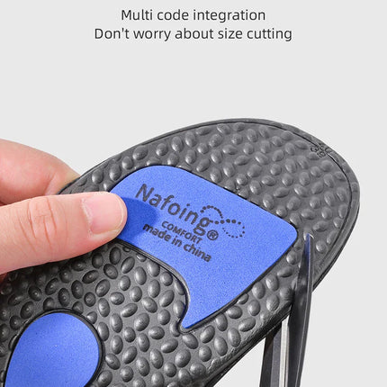 EVA Insoles for Shoes Sole Shock Orthotic Insole Absorption Deodorant Breathable Cushion Running Insoles for Feet Arch Suppor