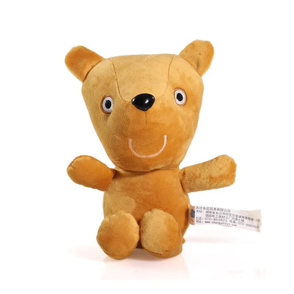 12cm Genuine Peppa Pig Plush Pendant Children's Toy Kawaii Peppa George Cartoon Anime Plush Key Chain Backpack Pendant Kids Gift