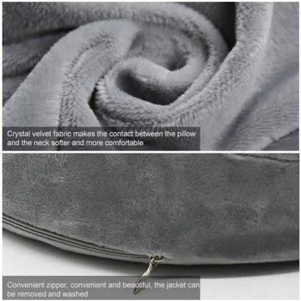 Memory Foam Infant Triangle Slope Cushion Pregnant Women Newborn Nursing Pillow, Colour: Crystal Soft Gray