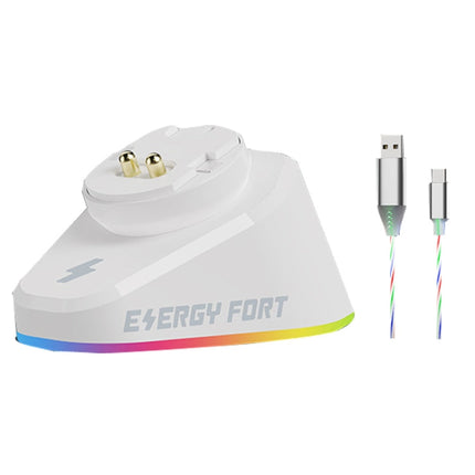 For Logitech G502 / GPW1 / 2 Wireless Mouse Charging Dock Stand, Black Woven, Black Stream, White Woven, White Stream