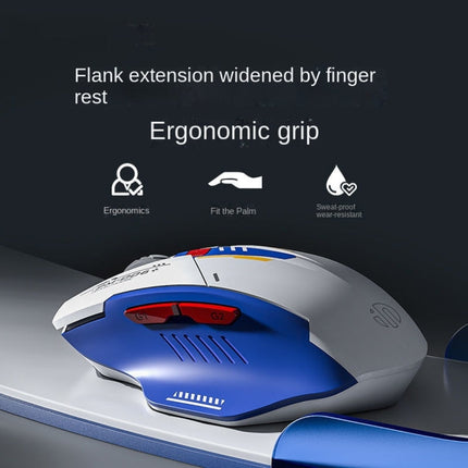Inphic F9 Mecha Wireless Mouse Charging Office Game Mouse(Single Model 2.4G)