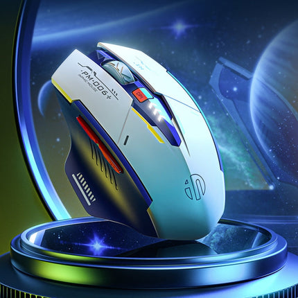 Inphic F9 Mecha Wireless Mouse Charging Office Game Mouse(Single Model 2.4G)