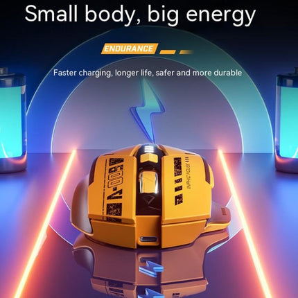 Inphic A9 Bluetooth 3 Mode Mouse Silent Charging Mechanical Feel Wireless Mouse, A9