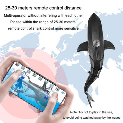 RC Shark Water Toy With Photo And Video Camera Radio Controlled Boat Toy For Children(Black)