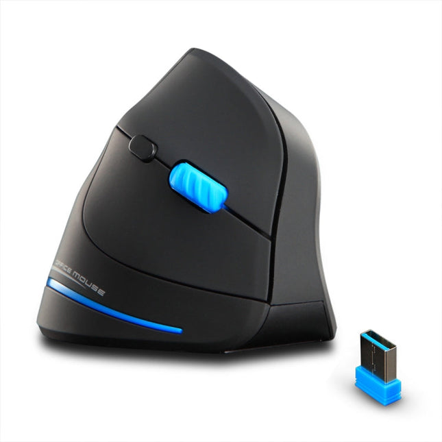 ZELOTES F-35A 6-Buttons Vertical Grip Ergonomic Rechargeable Wireless Mouse(Wireless Version)