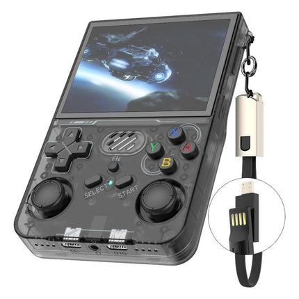 R36XX Dual-Band WiFi Handheld Game Console 3.5-Inch IPS HD Mipi Screen Open-Source Linux OS, 64G, 128G