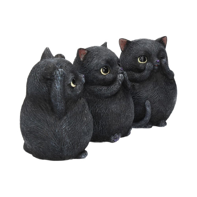 Nemesis Now Three Wise Fat Cats 8.5cm