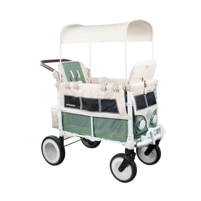 Wonderfold VW2 Volkswagen Stroller Wagon - Green