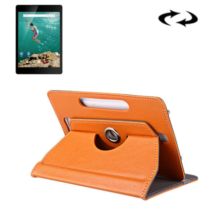 9 inch Tablets Leather Case Crazy Horse Texture 360 Degrees Rotation Protective Case Shell with Holder for ONDA V891w, Ramos i9s Pro & Win8, Colorfly i898W & i898A, 9 inch Blue, 9 inch Purple, 9 inch White, 9 inch Black, 9 inch Orange, 9 inch Red      ...