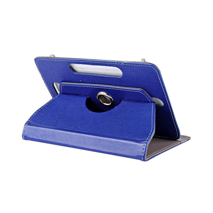 9 inch Tablets Leather Case Crazy Horse Texture 360 Degrees Rotation Protective Case Shell with Holder for ONDA V891w, Ramos i9s Pro & Win8, Colorfly i898W & i898A, 9 inch Blue, 9 inch Purple, 9 inch White, 9 inch Black, 9 inch Orange, 9 inch Red      ...