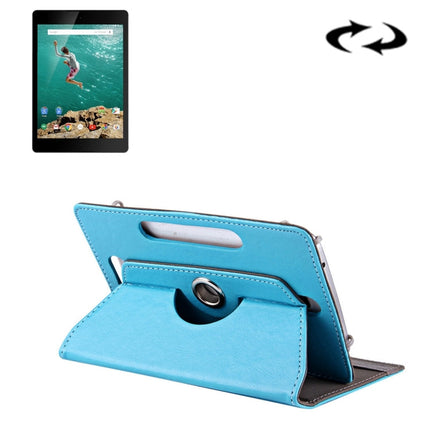 9 inch Tablets Leather Case Crazy Horse Texture 360 Degrees Rotation Protective Case Shell with Holder for ONDA V891w, Ramos i9s Pro & Win8, Colorfly i898W & i898A, 9 inch Blue, 9 inch Purple, 9 inch White, 9 inch Black, 9 inch Orange, 9 inch Red      ...